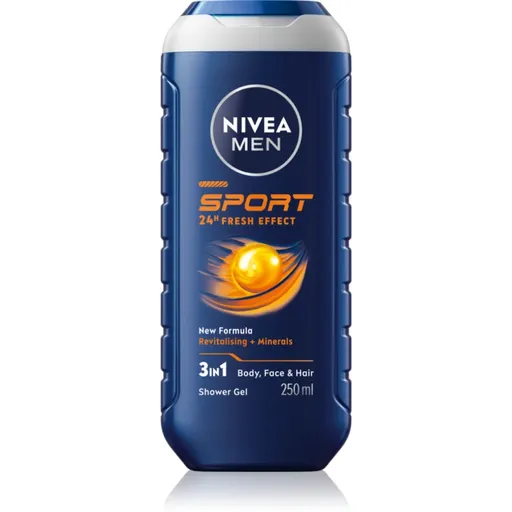 NIVEA MEN Sport sprchový gel s minerály pro muže 250 ml