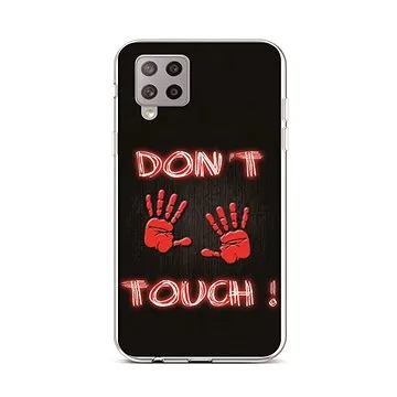 TopQ Samsung A42 silikon Don't Touch Red 55407 (Sun-55407)