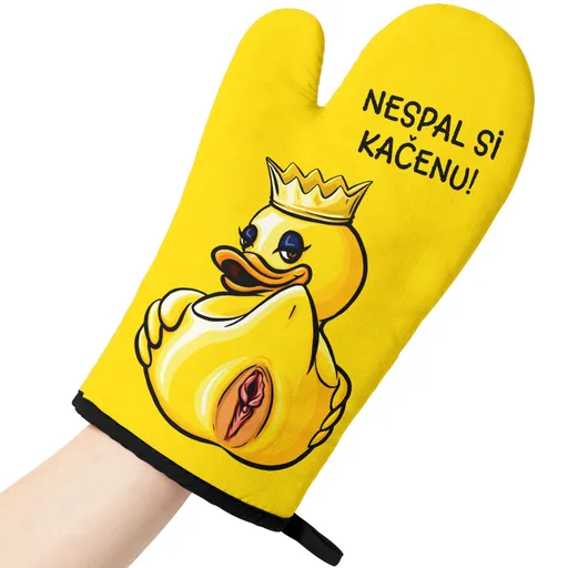 Kuchyňská chňapka Nespal si kačenu