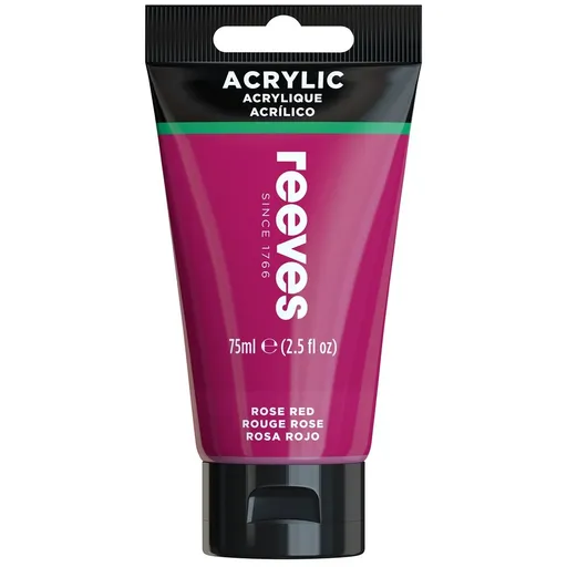 Reeves Akrylová barva růžově červená 75 ml Reeves