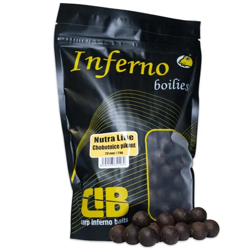 Carp Inferno Boilies Nutra Line Chobotnice Pikant - 20mm 250g,Carp Inferno Boilies Nutra Line Chobotnice Pikant - 20mm 250g