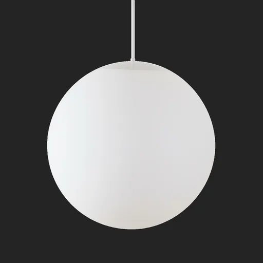 OSMONT ADR62605 ADRIA P5 HP závěsné skleněné svítidlo bílá IP40 4000 K 65W LED DALI