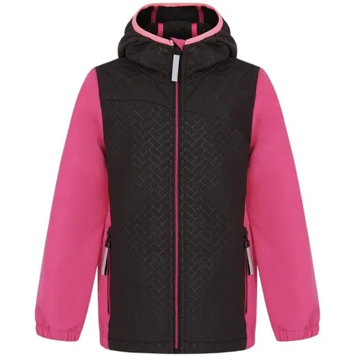 LOAP URANIX Dětská bunda, růžová, velikost 112-116