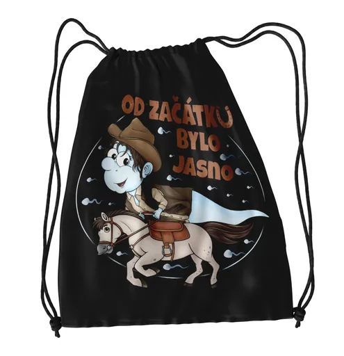 Vak na záda Koňařská spermie – žena