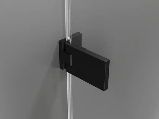 MEXEN LUNAR nástěnné panty levá 2 ks černá 830-06-70-L