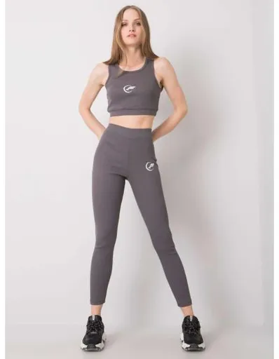 Dámská souprava Hailie FOR FITNESS tmavě šedá