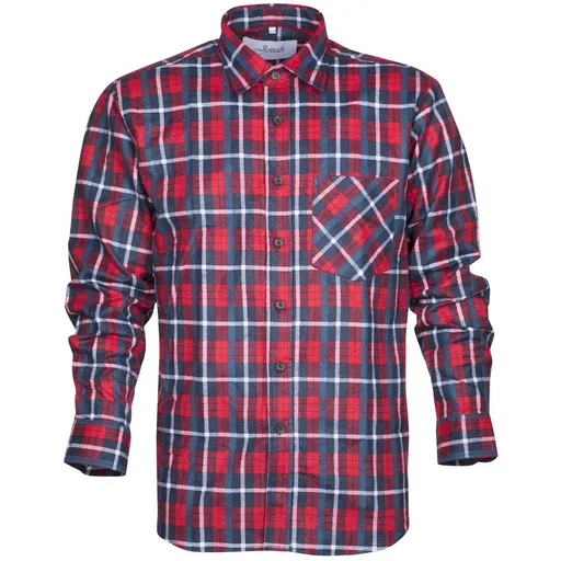 Ardon Pracovní flanelová košile Jonah - Červená | L