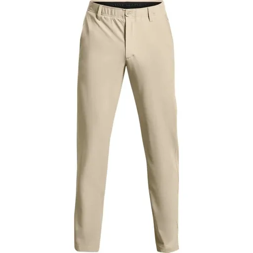 Under Armour DRIVE TAPERED PANT Pánské golfové kalhoty, béžová, velikost 36x32