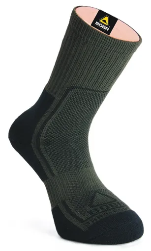 Bobr ponožky jaropodzimní khaki - 38-40