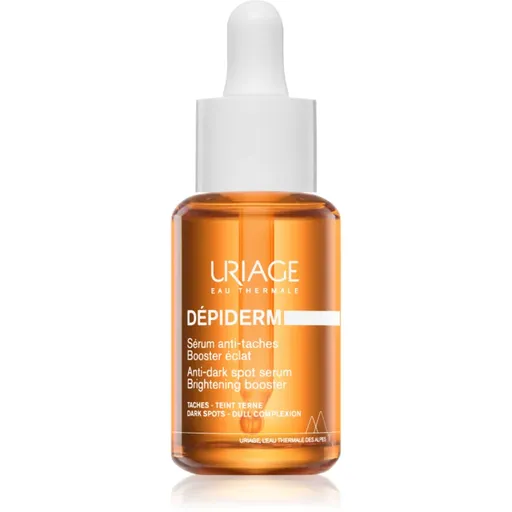 Uriage Dépiderm Anti-Dark Spot Brightening Booster Serum zesvětlující korekční sérum proti pigmentovým skvrnám pro rozjasnění pleti 30 ml