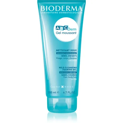 Bioderma ABC Derm Mild Cleansing Foaming Gel sprchový gel pro děti 200 ml