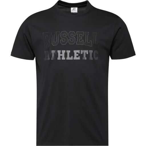 Russell Athletic BIG LOGO Pánské tričko, černá, velikost XXXL