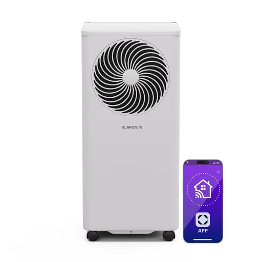 Klarstein Aero Ring 9K klimatizační zařízení 9 000 BTU mobilní a inteligentní pro max. 31 m² se hlasovým ovládáním