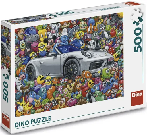 Puzzle Erikovy hračky 500 dílků