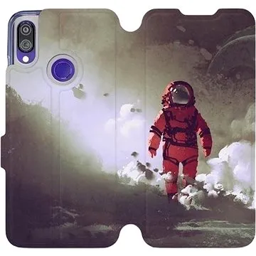 Flipové pouzdro na mobil Xiaomi Redmi Note 7 - MA07S Týpek ve skafandru (5903226829408)