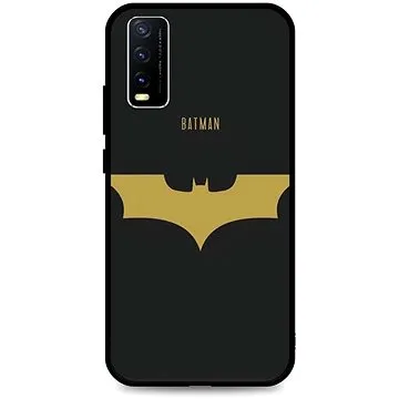 TopQ Kryt LUXURY Vivo Y20s pevný Gold Batman 71555 (Sun-71555)
