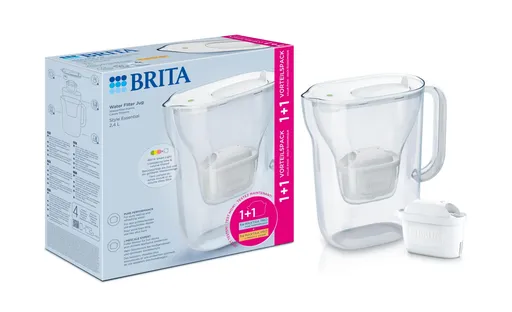BRITA Style Essential 2,4 l filtrační konvice bílá + 2 filtry