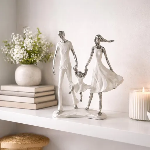 Gilde Soška Rodina, 3 členové, bílo/stříbrná barva