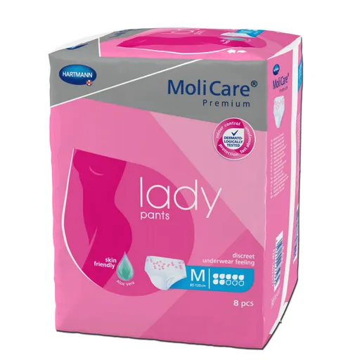 MoliCare Lady Pants 7 kapek vel. M inkontinenční kalhotky 8 ks
