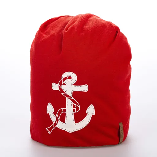 Bavlněná čepice s kotvou