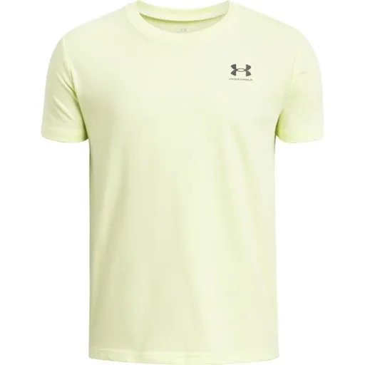 Under Armour SPORTSTYLE Chlapecké triko, žlutá, velikost XL