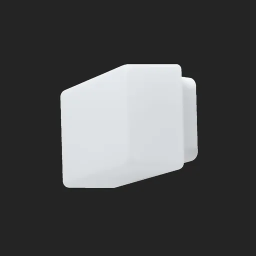 OSMONT JEN59235 JENA 1 stropní/nástěnné skleněné svítidlo bílá IP43 3000 K 8W LED