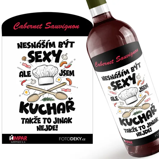 Víno Sexy kuchař (Druh Vína: Červené víno)