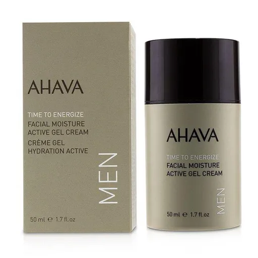 AHAVA Hydratační pleťový krém pro muže Time to Energize (Active Gel Cream) 50 ml