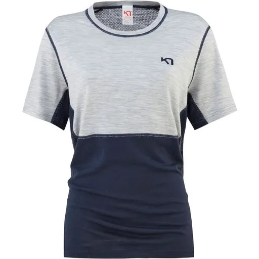 KARI TRAA LAMOOSE Dámské triko, tmavě modrá, velikost