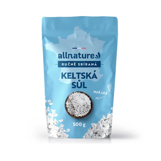 Allnature Keltská sůl mořská 500 g