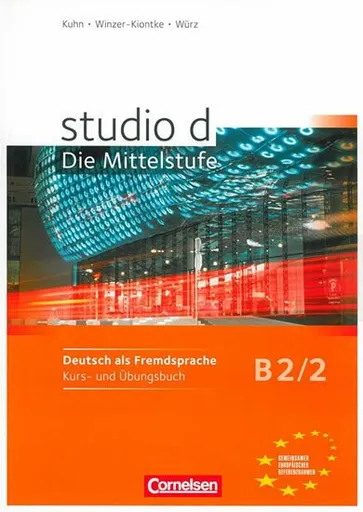 Studio d B2/2 Die Mittelstufe: Kurs-und Übungsbuch + CD - Hermann Funk, Rita Maria Niemann, Britta Winzer-Kiontke