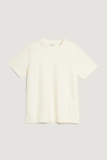 TRIČKO GANT TWILL TEXTURE T-SHIRT CREAM