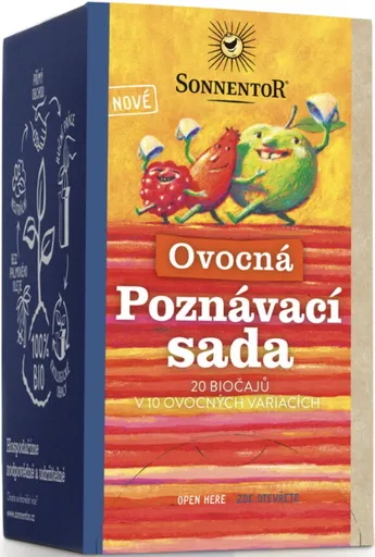 Ovocná poznávací sada (čaj bio, ovocná směs, porcovaný, 48,4 g)