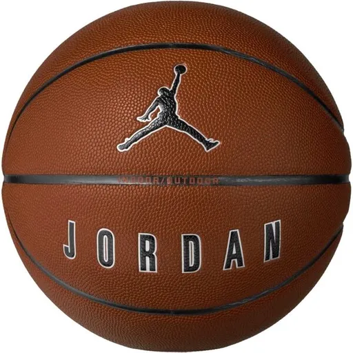 Nike JORDAN ULTIMATE 2.0 8P DEFLATED Basketbalový míč, hnědá, velikost