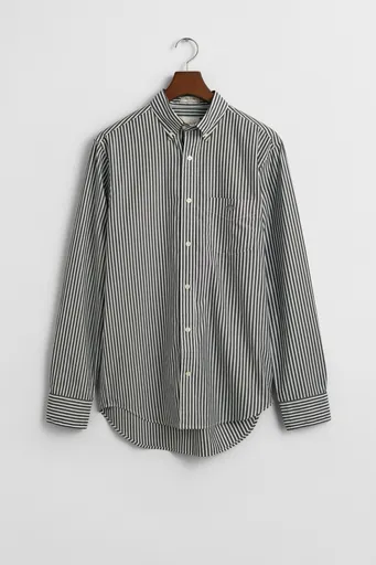 KOŠILE GANT REG CLASSIC POPLIN STRIPE SHIRT BLACK