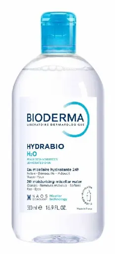 Bioderma Čisticí a odličovací micelární voda Hydrabio H2O 500 ml