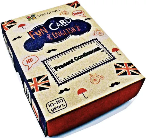 Fun Card English: Present Continuous