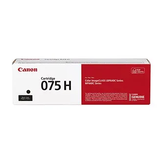 Canon originální toner 075 H BK, 6369C002, black, 3500str., high capacity
