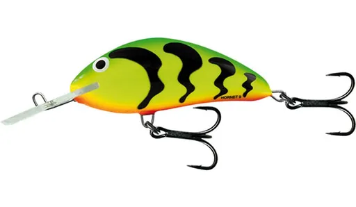 Salmo Wobler Hornet Floating 9cm - Green Tiger,Salmo Wobler Hornet Floating 9cm - Green Tiger