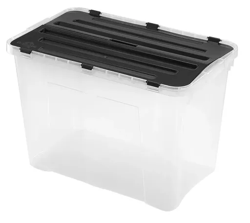 Plastový úložný box s víkem HEIDRUN Classic 60l