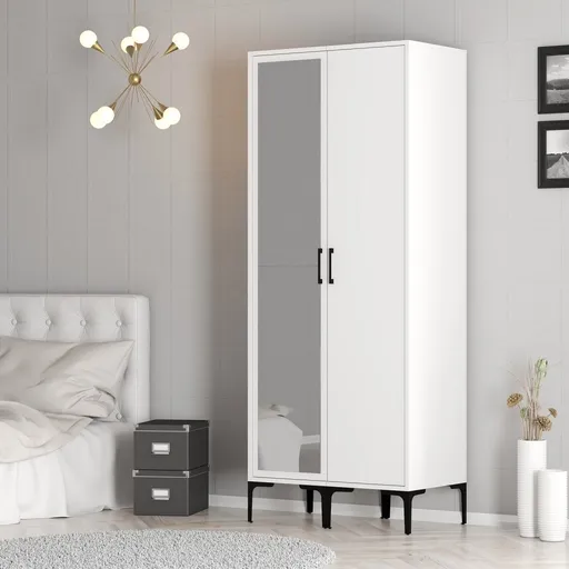 Šatní skříň Kumsal RS - White