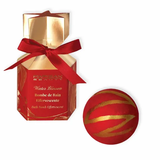 Parisax Šumivá bomba do koupele Vanilka & Mražené jahody (Bath Bomb) 80 g