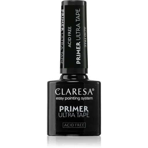 Claresa Primer Acid Free Ultra Tape podkladový lak na nehty pro maximální přilnavost 5 ml
