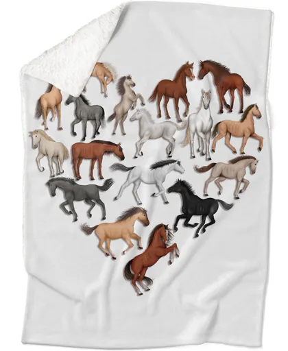 Deka Horse heart (Podšití beránkem: ANO)