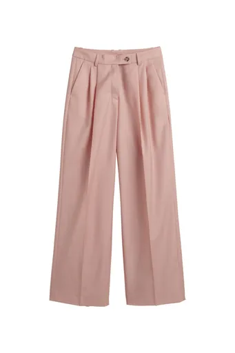 KALHOTY GANT REL WIDE LEG PANT DUSTY ROSE