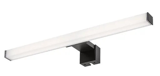 Rabalux Černé LED svítidlo nad zrcadlo 3v1 Oliro 40cm 6W 75051