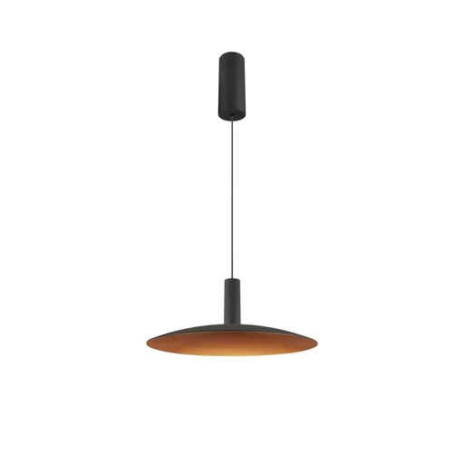 BIG WHITE (SLV) LALU SET závěsné svítidlo, LED základna, ELYPSE 33, PHASE, délka závěsu 200 cm, 2700/3000 K, 40°, černá 1010790