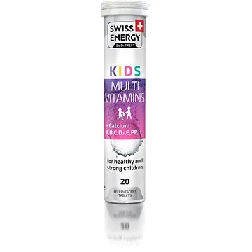 Swiss Energy Multivitamin+Ca KIDS eff.tbl.20  (7640162323024)