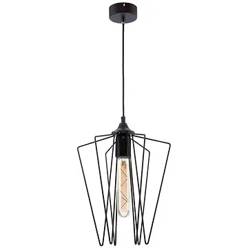 Jupiter 1641 - Lustr na lanku SAO 1xE27/60W/230V černá (89926)