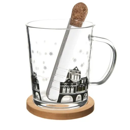 Hrnek s infuzérem DOMKY 0,42 l - ORION